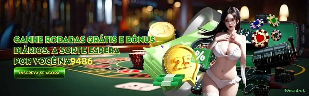 Slots com prêmios 40winbet